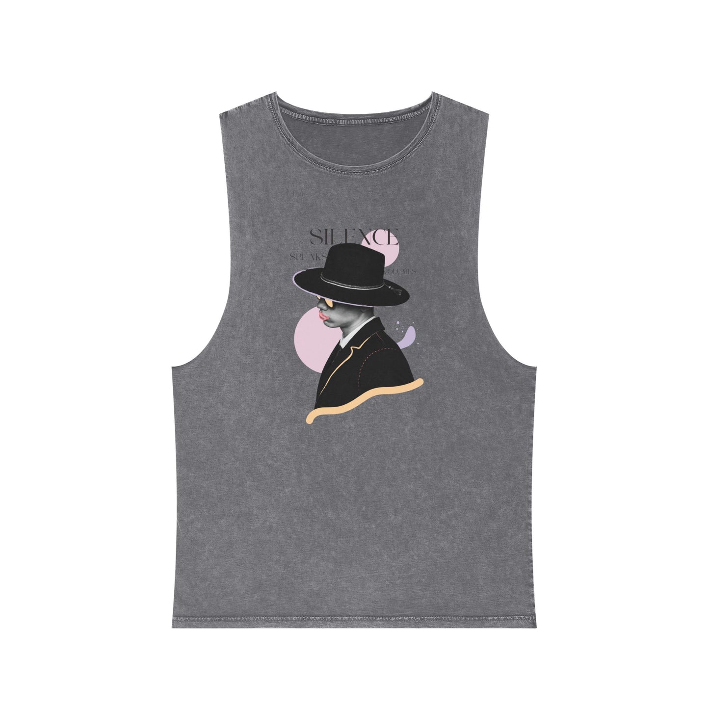 Unisex Stonewash Tank Top