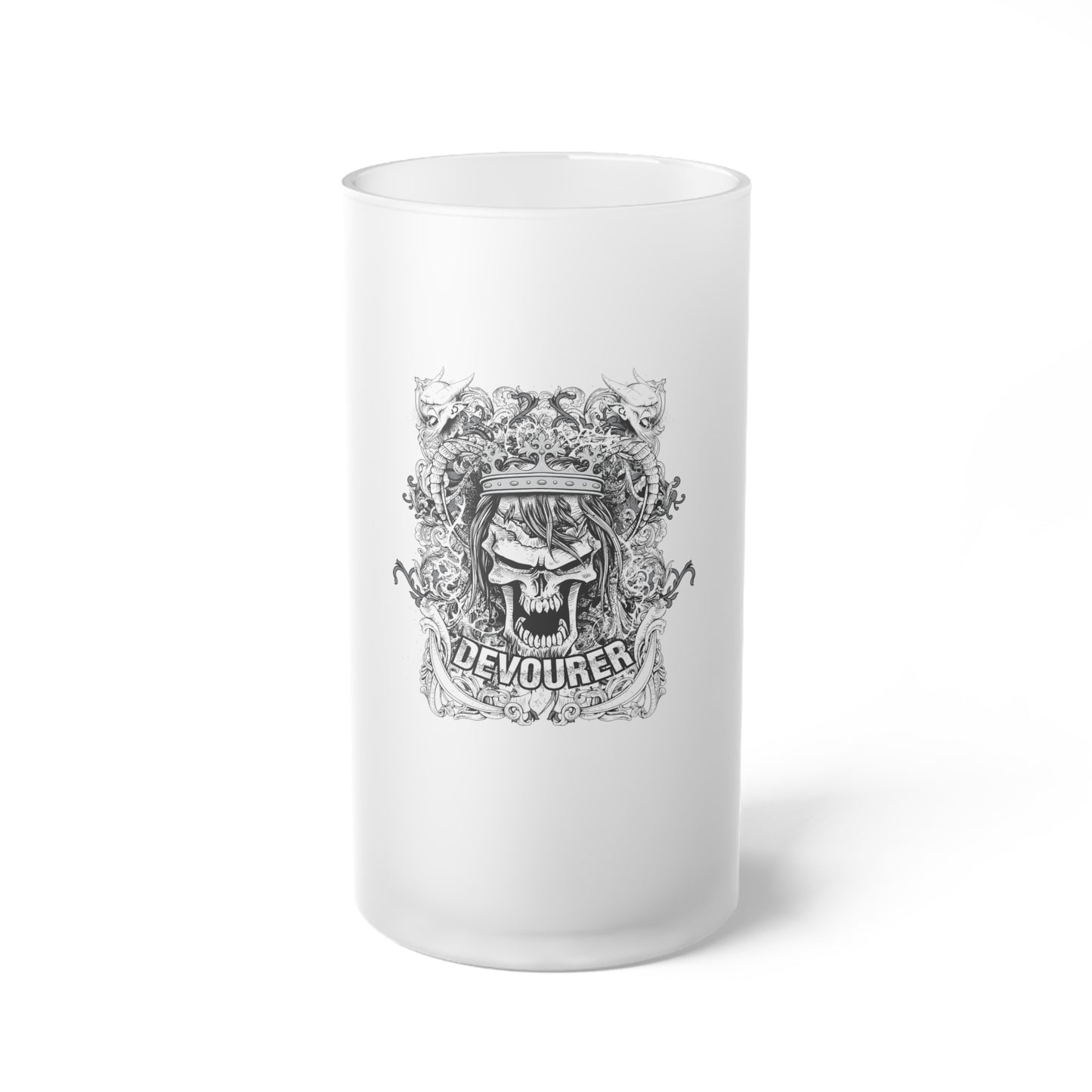 Frosted Glass Beer Mug